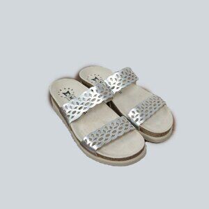 Mephisto Silver Sandals